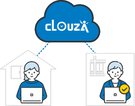 クラウドサービスのため、場所や端末を問わずに勤怠管理が行える